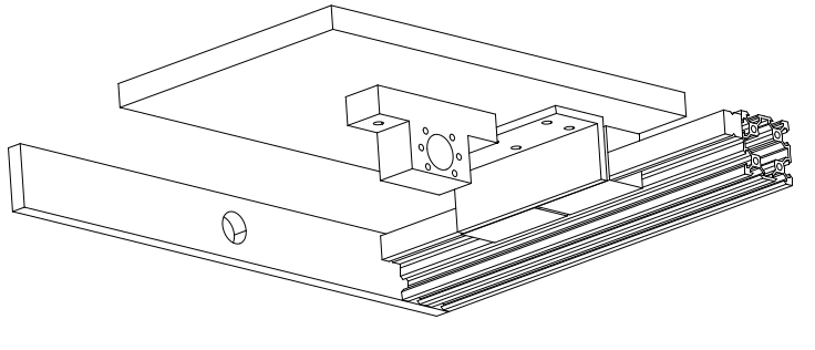 Vue de dessous du projet