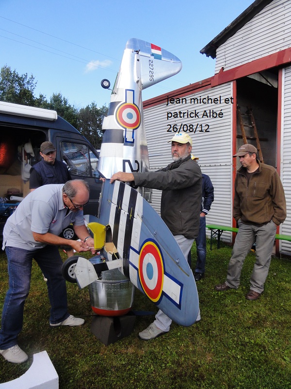 magnifique P47 en cours de montage