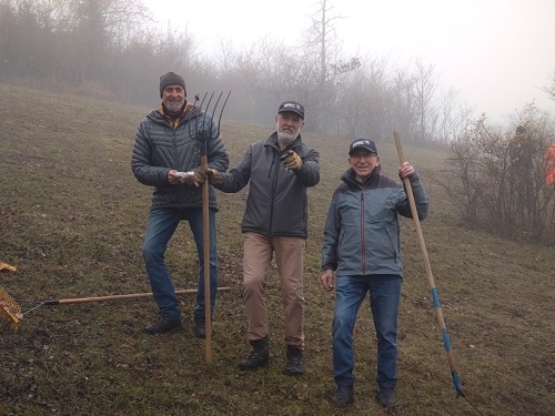 L'équipe du SPMC après l'effort.