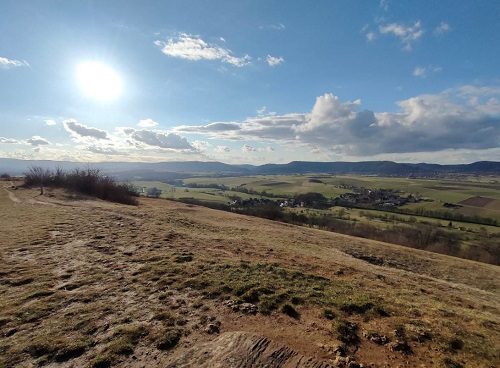 Le Batsberg par beau temps.