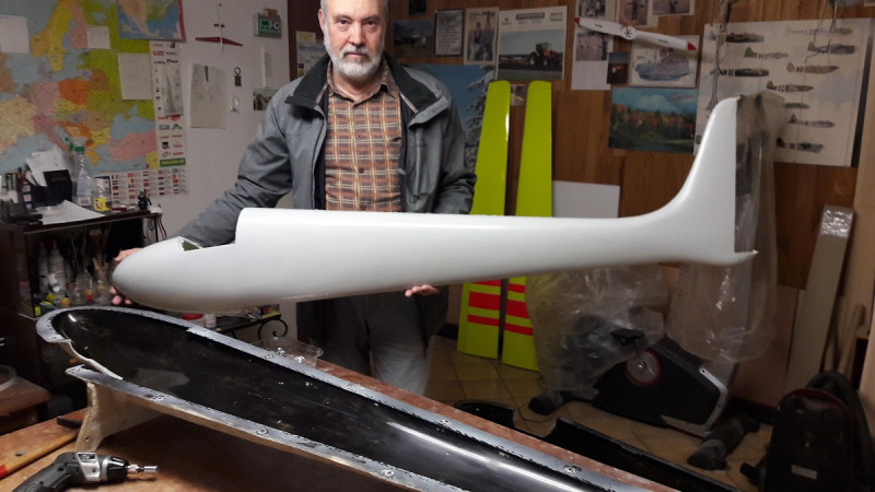 Le fuselage brut de décoffrage